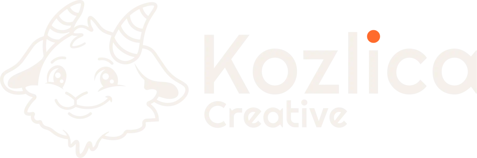 kozlica creative logo